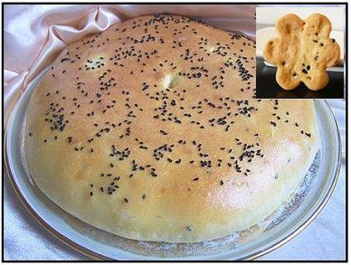 pain berbère et biscuit au cumin noir