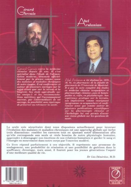 verso couverture livre omega abel