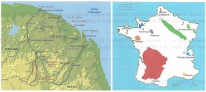 F1 La Guyane Française en Grandeurs Comparees