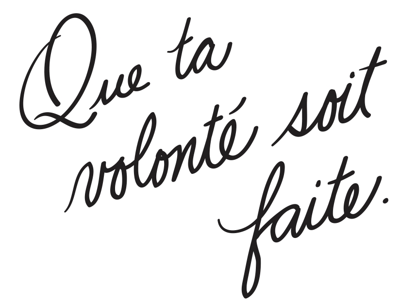 F3   Fiat Voluntas tua